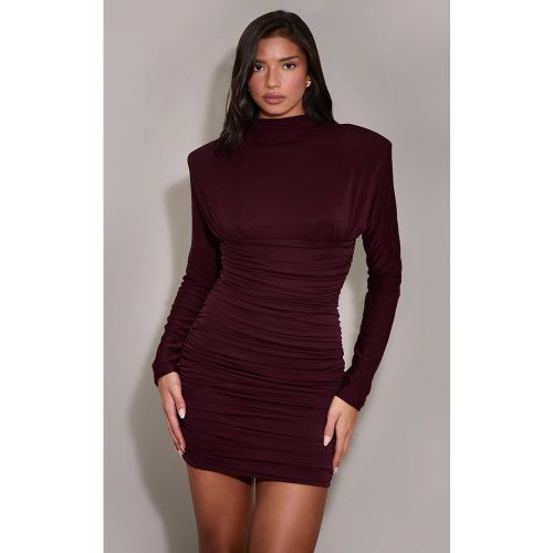 Plum Robe Moulante À Manches Longues Froncée | Taille 32 - PrettyLittleThing - Modalova