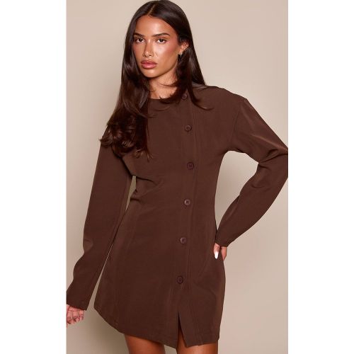 Robe Blazer Droite Boutonnée En Biais | Taille 42 - PrettyLittleThing - Modalova