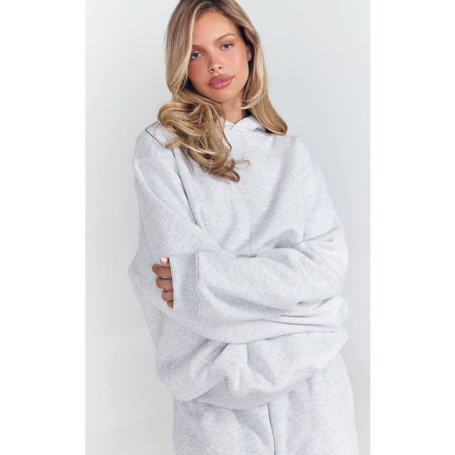 Ash Grey Sweat À Casynthétiqueche En Molleton | Taille XS - PrettyLittleThing - Modalova