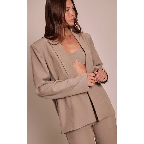 Blazer Long Ajusté | Taille 42 - PrettyLittleThing - Modalova