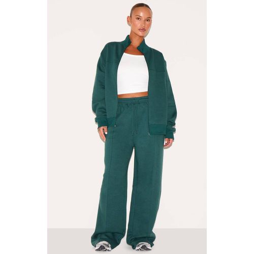 Jogging Grande Taille Taille Mi-haute Jambe Droite Avec Détails De Coutures | Taille 44 - PrettyLittleThing - Modalova