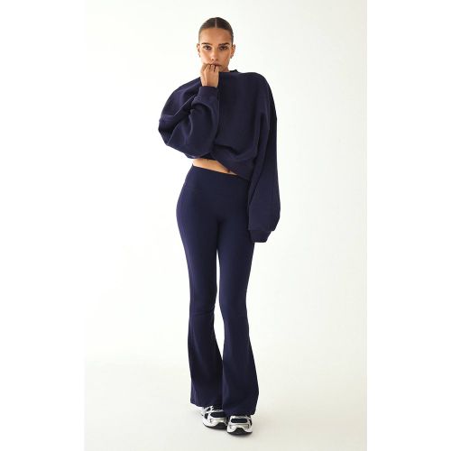 Navy Pantalon De Yoga Évasé Ultimate Sculpt | Taille 2XL - PrettyLittleThing - Modalova