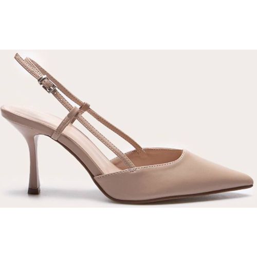 Escarpins À Talon Haut Bout Pointu En Synthétique Coupe Large | Taille 33 - PrettyLittleThing - Modalova