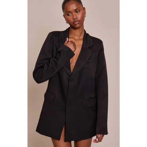 Black Robe Blazer | Taille 42 - PrettyLittleThing - Modalova