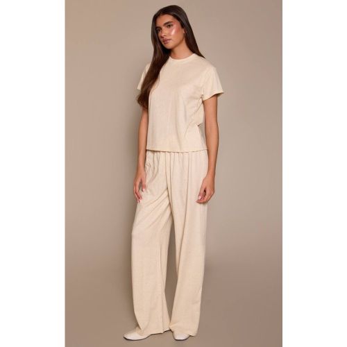 Ensemble Coordonné Pantalon Élastiqué Moucheté | Taille 32 - PrettyLittleThing - Modalova