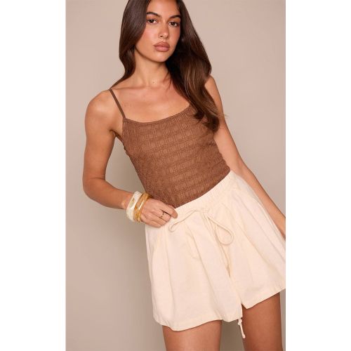 Débardeur Texturé À Bretelles | Taille 36 - PrettyLittleThing - Modalova