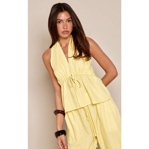 Haut Long Chiné À Taille Nouée Ensemble Coordonné | Taille 32 - PrettyLittleThing - Modalova