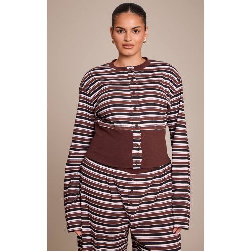 Ensemble Haut Ultra Doux Plus Basic Co-ord | Taille 46 - PrettyLittleThing - Modalova