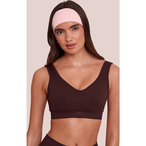 Femme Pink Bandeau En Jersey Rose - PrettyLittleThing - Modalova