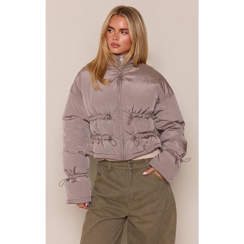 Doudoune Taille Élastiquée Petite | Taille 42 - PrettyLittleThing - Modalova