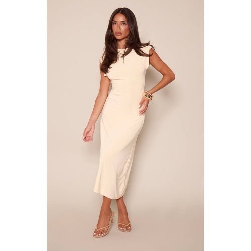 Lemon Robe Midaxi À Détail D'épaulettes Toucher Doux | Taille 42 - PrettyLittleThing - Modalova
