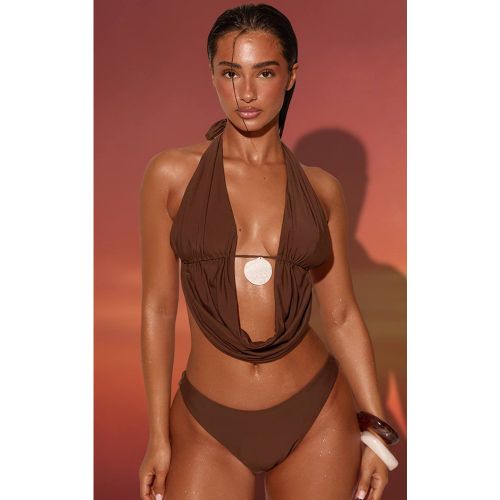Haut De Bikini À Col Bénitier Avec Détail Coquillage | Taille 42 - PrettyLittleThing - Modalova