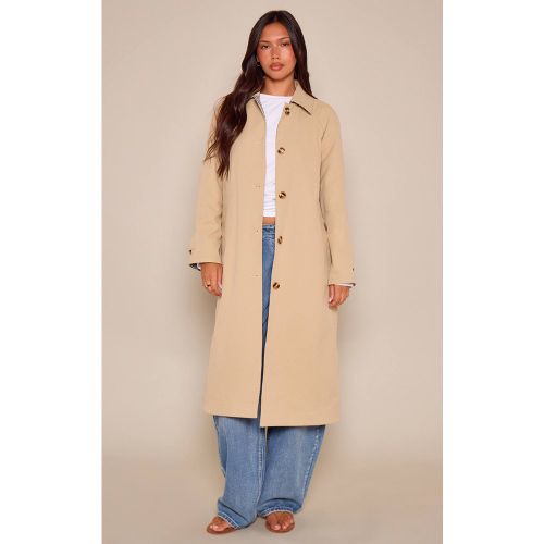 Trench-coat Réversible À Carreaux | Taille XS - PrettyLittleThing - Modalova