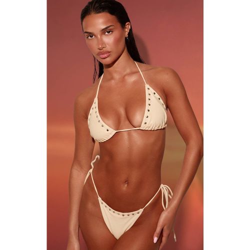 Lemon Bas De Bikini String À Clous Avec Liens Sur Les Côtés | Taille 42 - PrettyLittleThing - Modalova