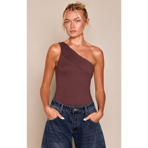 Body Moulant En Jersey À Une Épaule | Taille 42 - PrettyLittleThing - Modalova