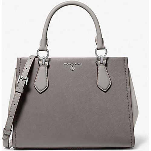 MK Sac Marilyn en cuir saffiano aux couleurs contrastées de taille moyenne - Michael Kors - MICHAEL Michael Kors - Modalova