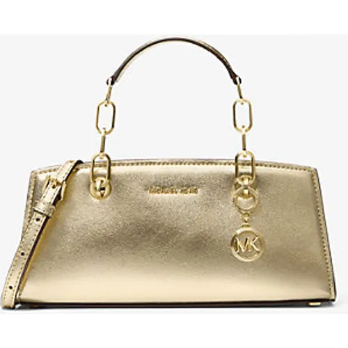 MK Petit sac à bandoulière Cynthia en cuir métallisé - Michael Kors - MICHAEL Michael Kors - Modalova