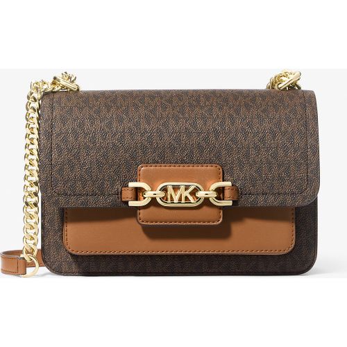 MK Grand sac porté épaule Heather à logo - Michael Kors - MICHAEL Michael Kors - Modalova