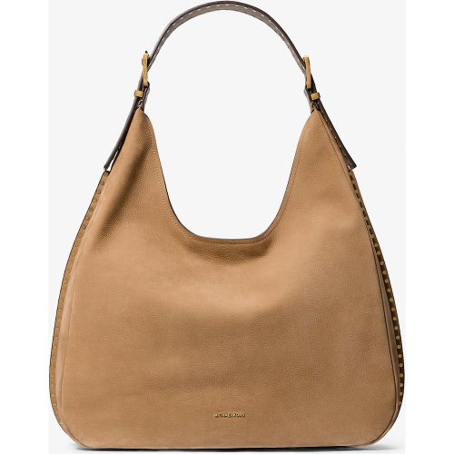 MK Grand sac porté épaule bohème Nolita en nubuck - Michael Kors - MICHAEL Michael Kors - Modalova
