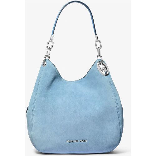 MK Grand sac porté épaule Lillie en daim - Michael Kors - MICHAEL Michael Kors - Modalova
