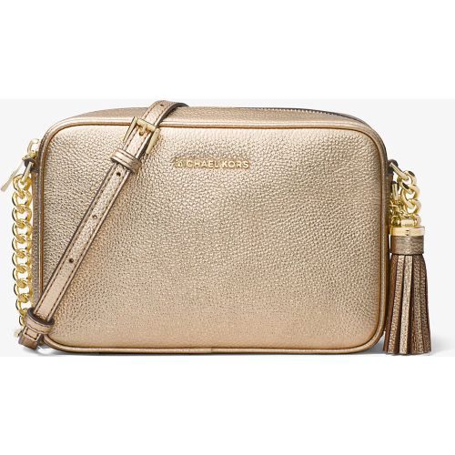 MK Sac à bandoulière Ginny en cuir métallisé - Michael Kors - MICHAEL Michael Kors - Modalova