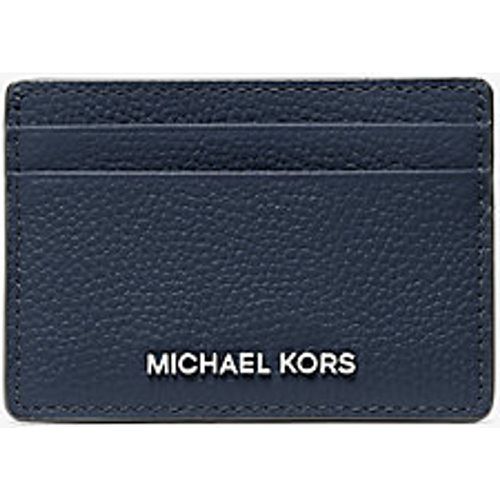 MK Porte-cartes en cuir grainé - Michael Kors - MICHAEL Michael Kors - Modalova