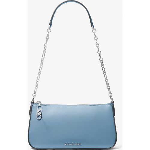 MK Sac de soirée Empire de taille moyenne en cuir à maillons - Michael Kors - MICHAEL Michael Kors - Modalova