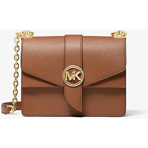 MK Petit sac à bandoulière Greenwich en cuir saffiano - Michael Kors - MICHAEL Michael Kors - Modalova