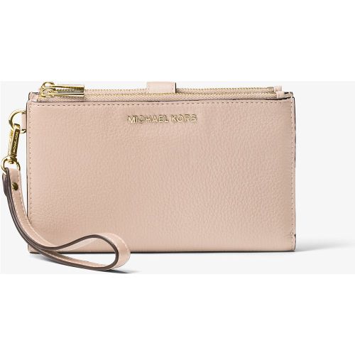 MK Portefeuille Adele en cuir pour smartphone - Michael Kors - MICHAEL Michael Kors - Modalova
