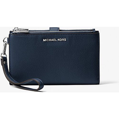 MK Portefeuille Adele en cuir pour smartphone - Michael Kors - MICHAEL Michael Kors - Modalova