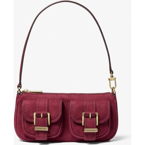MK Petite pochette Zoe convertible en daim - Michael Kors - MICHAEL Michael Kors - Modalova