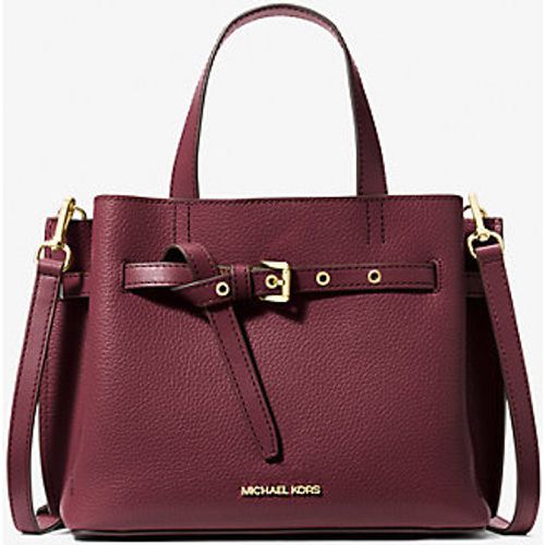 MK Petit sac Emilia en cuir grainé - Michael Kors - Michael Kors Outlet - Modalova