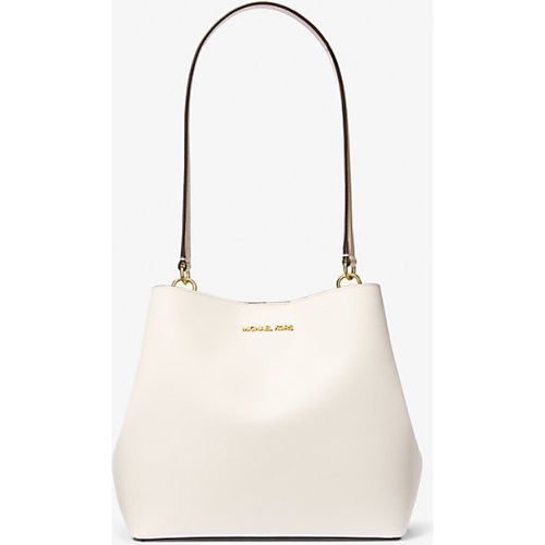 MK Sac porté épaule de taille moyenne Pratt - Michael Kors - Michael Kors Outlet - Modalova