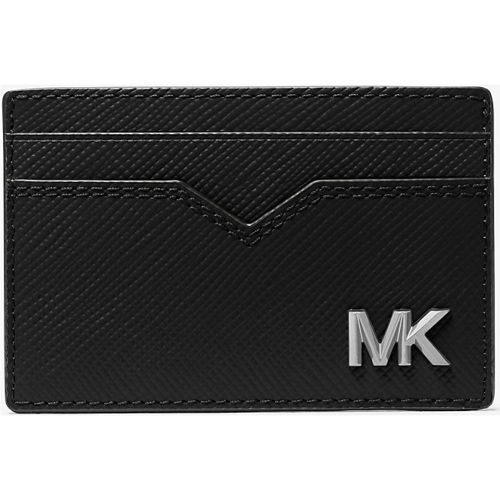 MK Porte-cartes Edison en cuir saffiano - Michael Kors - Michael Kors Mens - Modalova