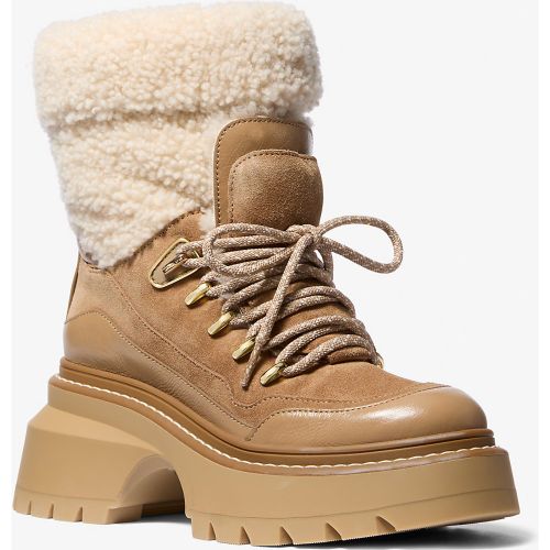 MK Botte Shiloh en mélange de matières - Michael Kors - MICHAEL Michael Kors - Modalova