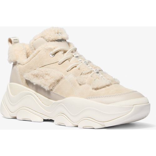 MK Basket Atlas en daim et peau de mouton - Michael Kors - Michael Kors Mens - Modalova