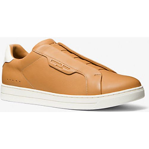 MK Basket Keating en cuir bicolore sans lacets - Michael Kors - Michael Kors Mens - Modalova