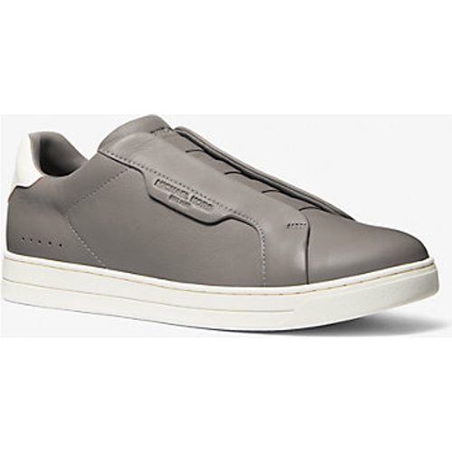 MK Basket Keating en cuir bicolore sans lacets - Michael Kors - Michael Kors Mens - Modalova