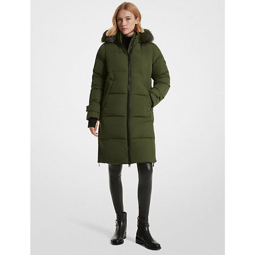 MK Manteau bouffant matelassé bordé de fausse fourrure - Michael Kors - MICHAEL Michael Kors - Modalova