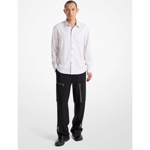 MK Chemise rayée à coupe décontractée - Michael Kors - Michael Kors Mens - Modalova
