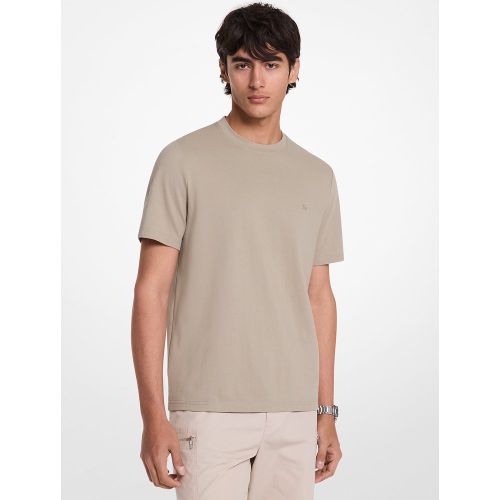 MK T-shirt en piqué de coton mélangé - Michael Kors - Michael Kors Mens - Modalova