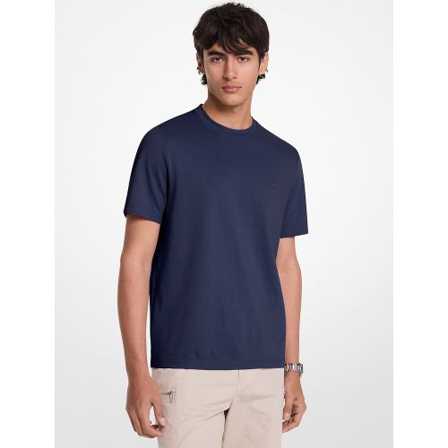 MK T-shirt en piqué de coton mélangé - Michael Kors - Michael Kors Mens - Modalova