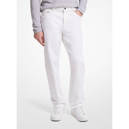 MK Jean Finn en denim extensible à coupe droite - Michael Kors - Michael Kors Mens - Modalova