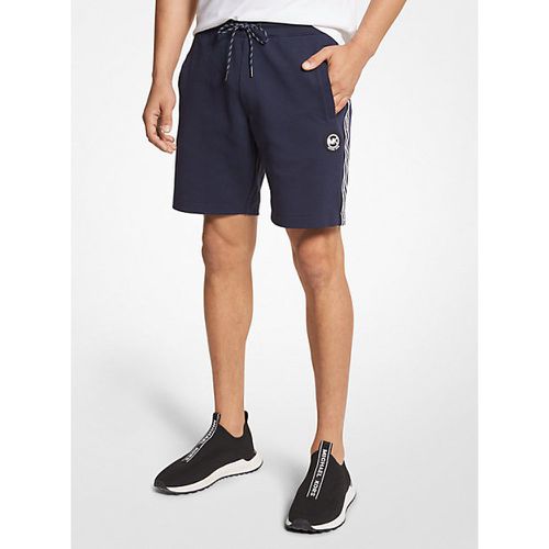 MK Short en coton mélangé avec bande à logos - Michael Kors - Michael Kors Mens - Modalova