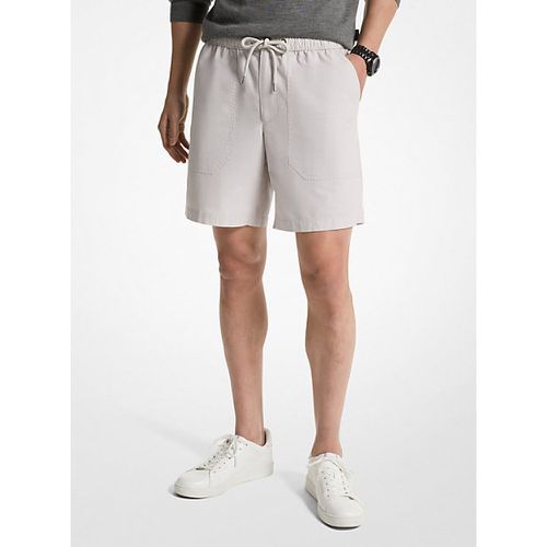 MK Short en coton avec cordon - Michael Kors - Michael Kors Mens - Modalova