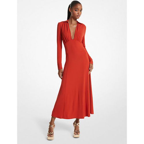 MK Robe en jersey mat extensible - Michael Kors - MICHAEL Michael Kors - Modalova