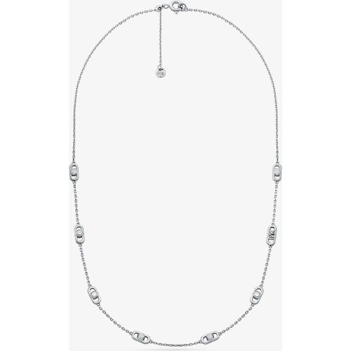 MK Petit collier à maillons Astor, en sterling plaqué en métal précieux - Michael Kors - Modalova