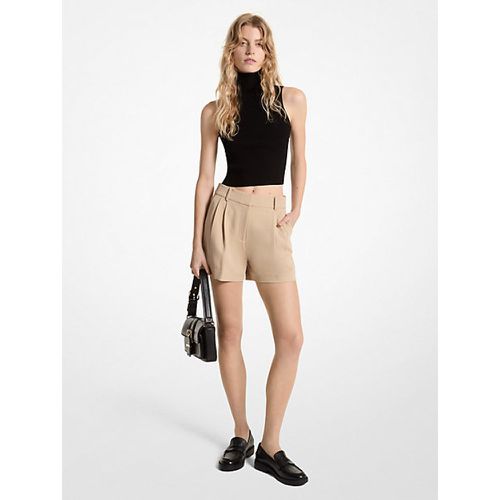 MK Short plissé en crêpe - Michael Kors - MICHAEL Michael Kors - Modalova