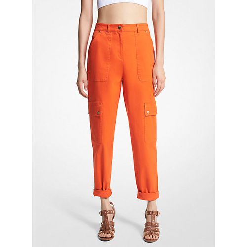 MK Pantalon cargo en coton biologique extensible - Michael Kors - MICHAEL Michael Kors - Modalova