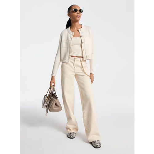 MK Cardigan en laine - Michael Kors - MICHAEL Michael Kors - Modalova
